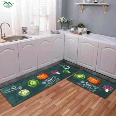 Thảm Bếp Hiện Đại Trang Trí Phòng Bếp Thấm Hút Nhanh Chống Trơn Trượt Kích Thước 40x60 Và 40x120cm - Ảnh 6