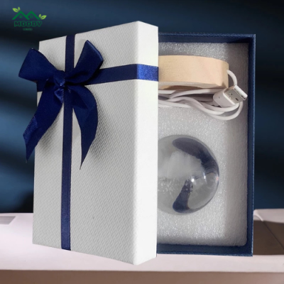 Quả cầu pha lê 3d tuyết phát sáng, đèn trang trí phòng ngủ, quà sinh nhật lưu niệm, decor để bàn làm việc - Ảnh 3