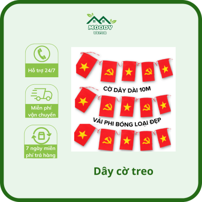 Dây cờ treo trang trí, Cờ dây SAO ĐẢNG