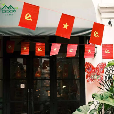 Dây cờ treo trang trí, Cờ dây SAO ĐẢNG - Ảnh 5