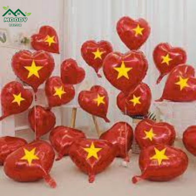Bóng bay in sao vàng phục vụ ngày Quốc Khánh 2/9 - Ảnh 5