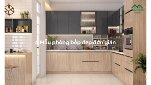 Mẫu Phòng Bếp Đẹp Đơn Giản